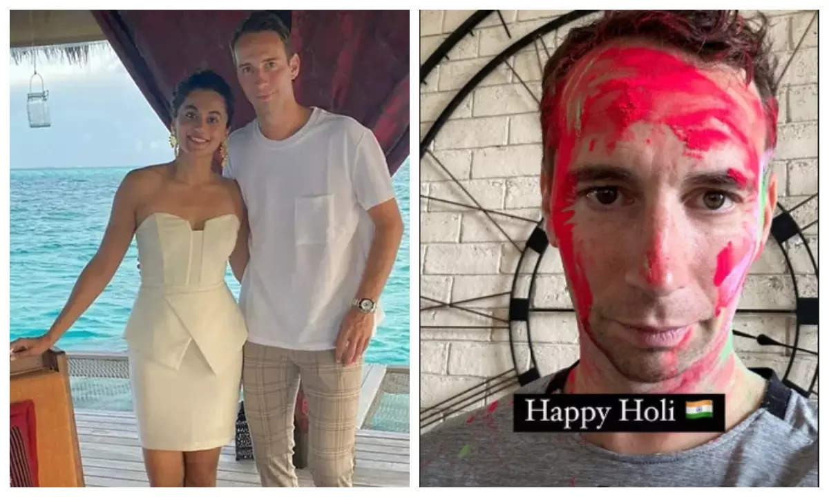 Mathias Boe needs followers ‘Pleased Holi’ amidst studies of tying the knot with actress Taapsee Pannu |