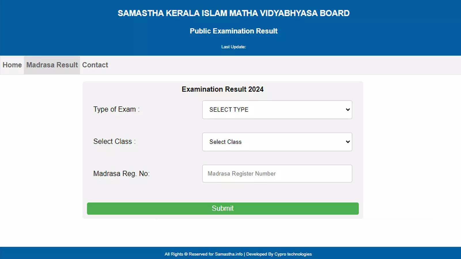 Kerala Samastha Pothu Pareeksha Result 2024