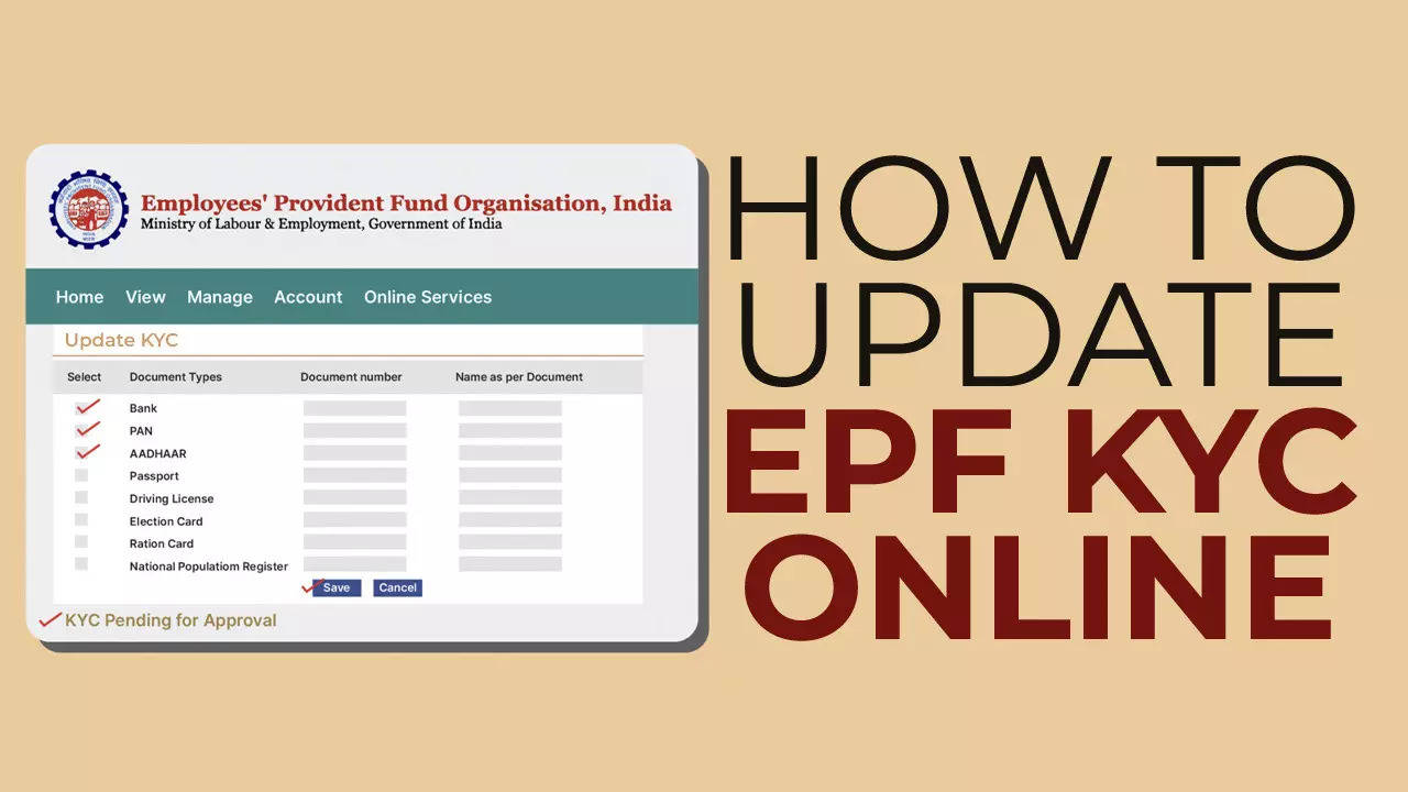 Now, update KYC details for your EPF account online – detailed guide to new provident fund process