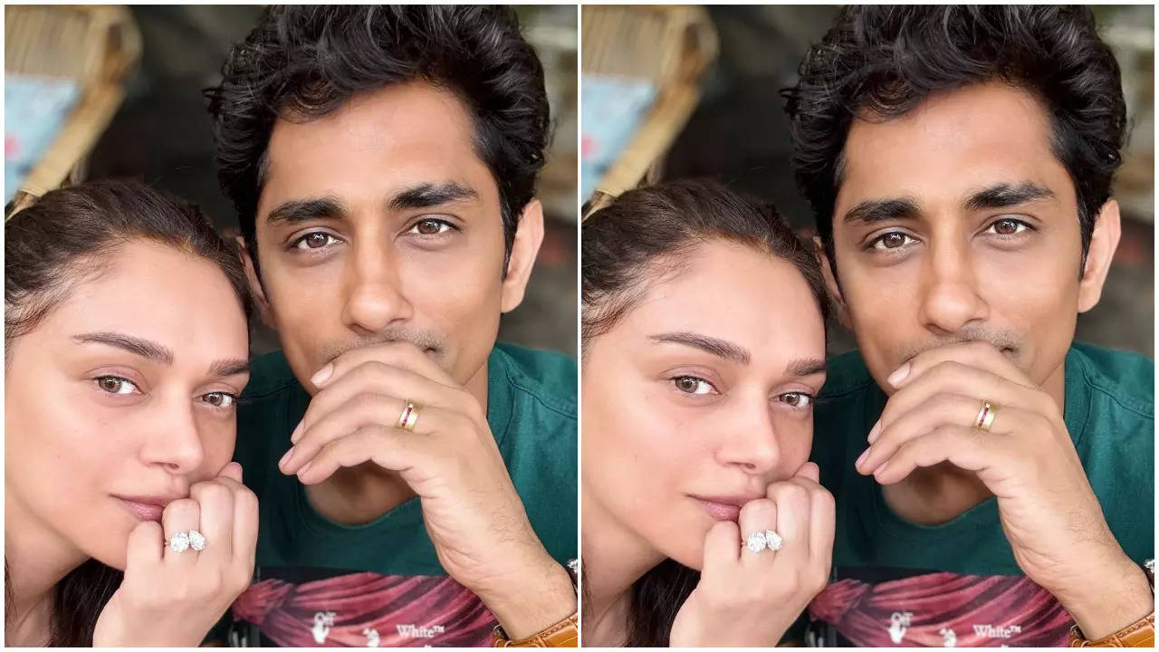 It's official: Aditi Rao Hydari & Siddharth reveal they are engaged