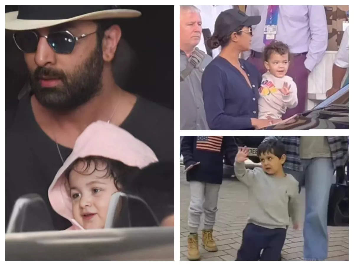Star kids and their adorable encounters with paps