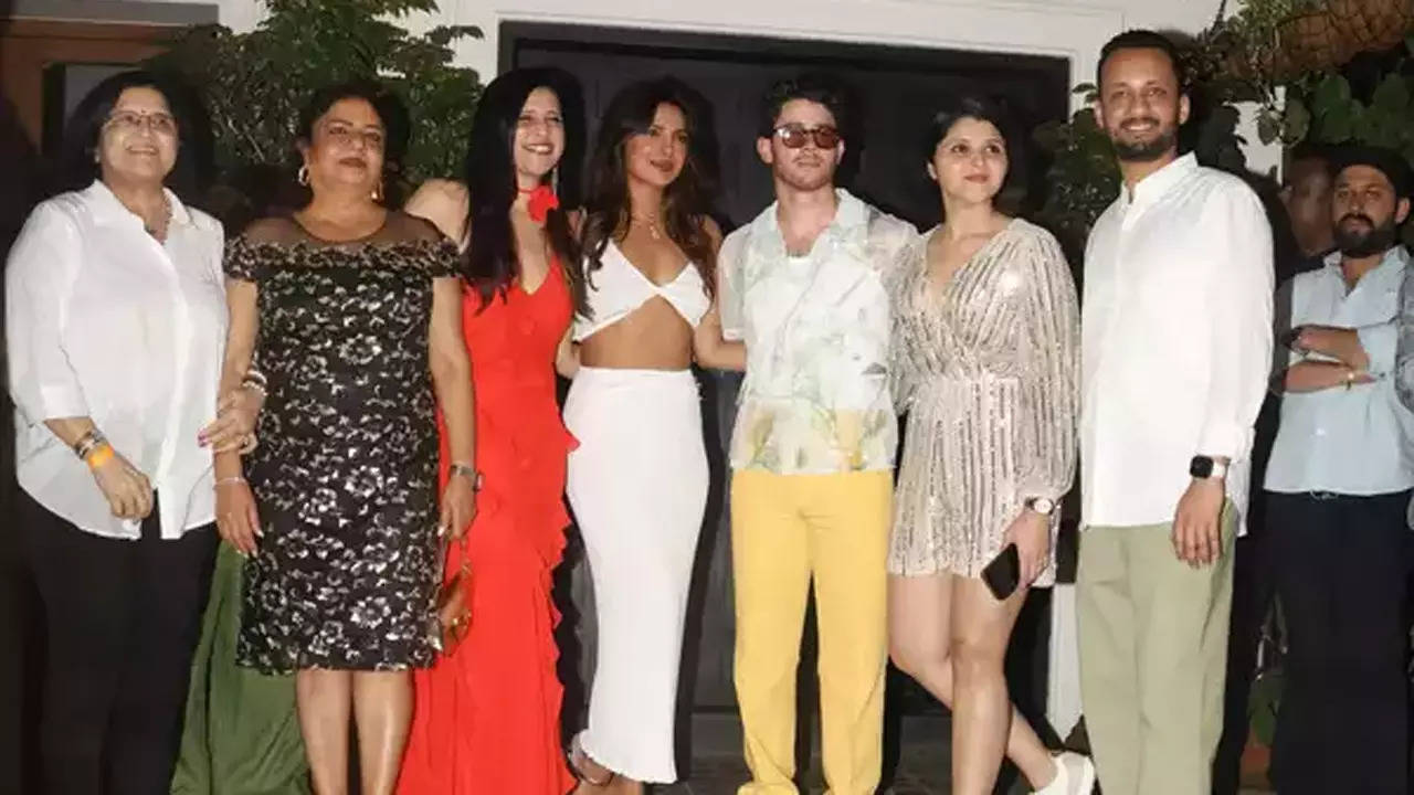 Bigg Boss 17's fame Mannara Chopra throws a birthday bash in Mumbai; sister Priyanka Chopra and jiju Nick Jonas arrive to wish the birthday girl