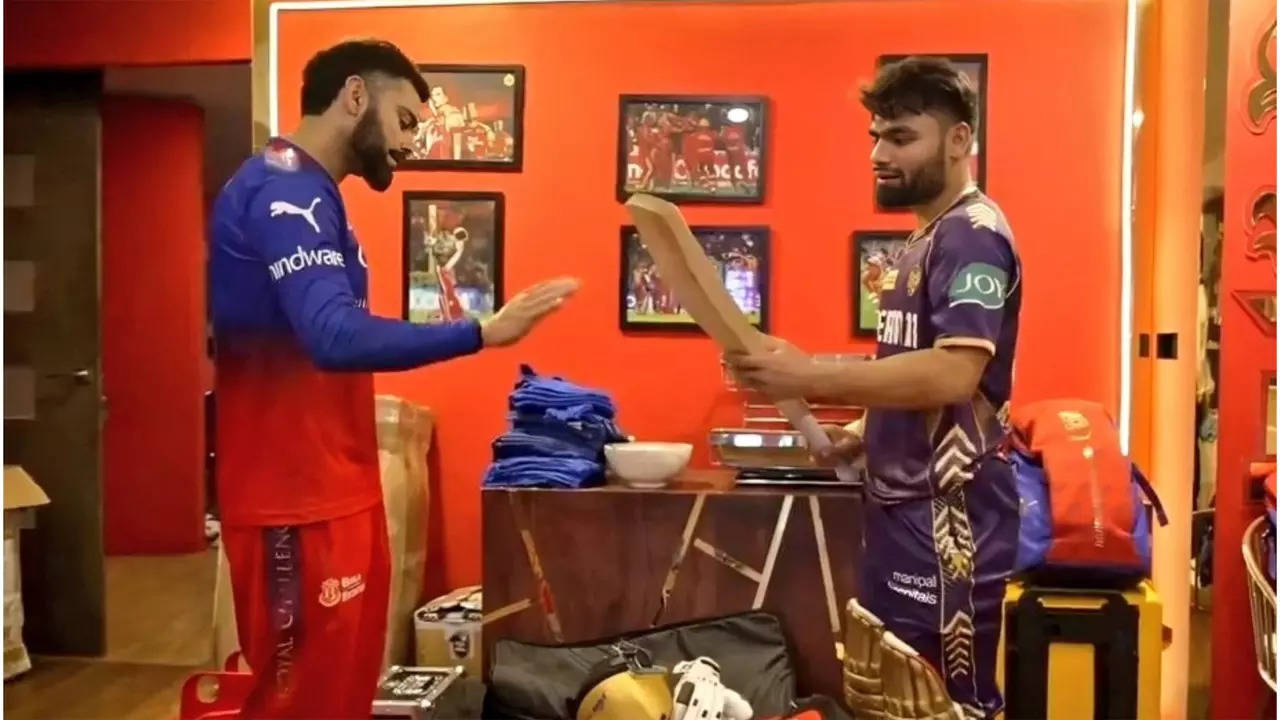 'Thank you bhaiya...': Rinku after receiving a gift from Virat