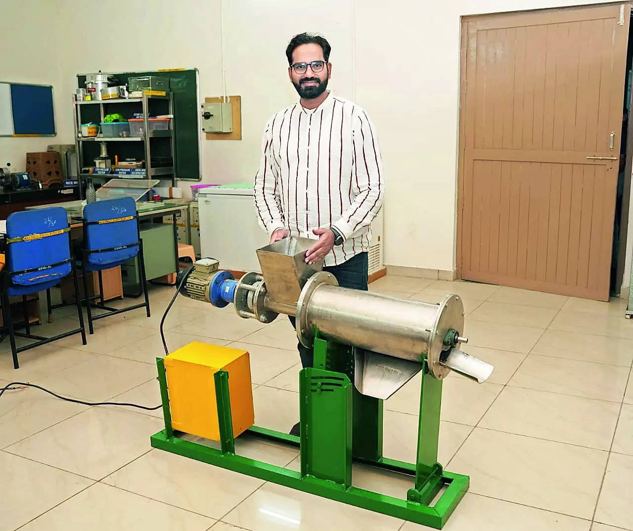 This device to revolutionize processing seeded fruits