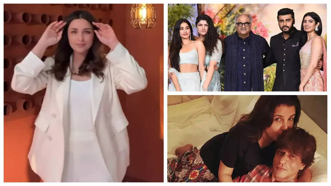 Parineeti Chopra slams being pregnant rumours, Boney Kapoor talks about Janhvi-Arjun Kapoor’s previous relationships, Farah Khan desires to make a film once more with Shah Rukh Khan: TOP 5 leisure information of the day |