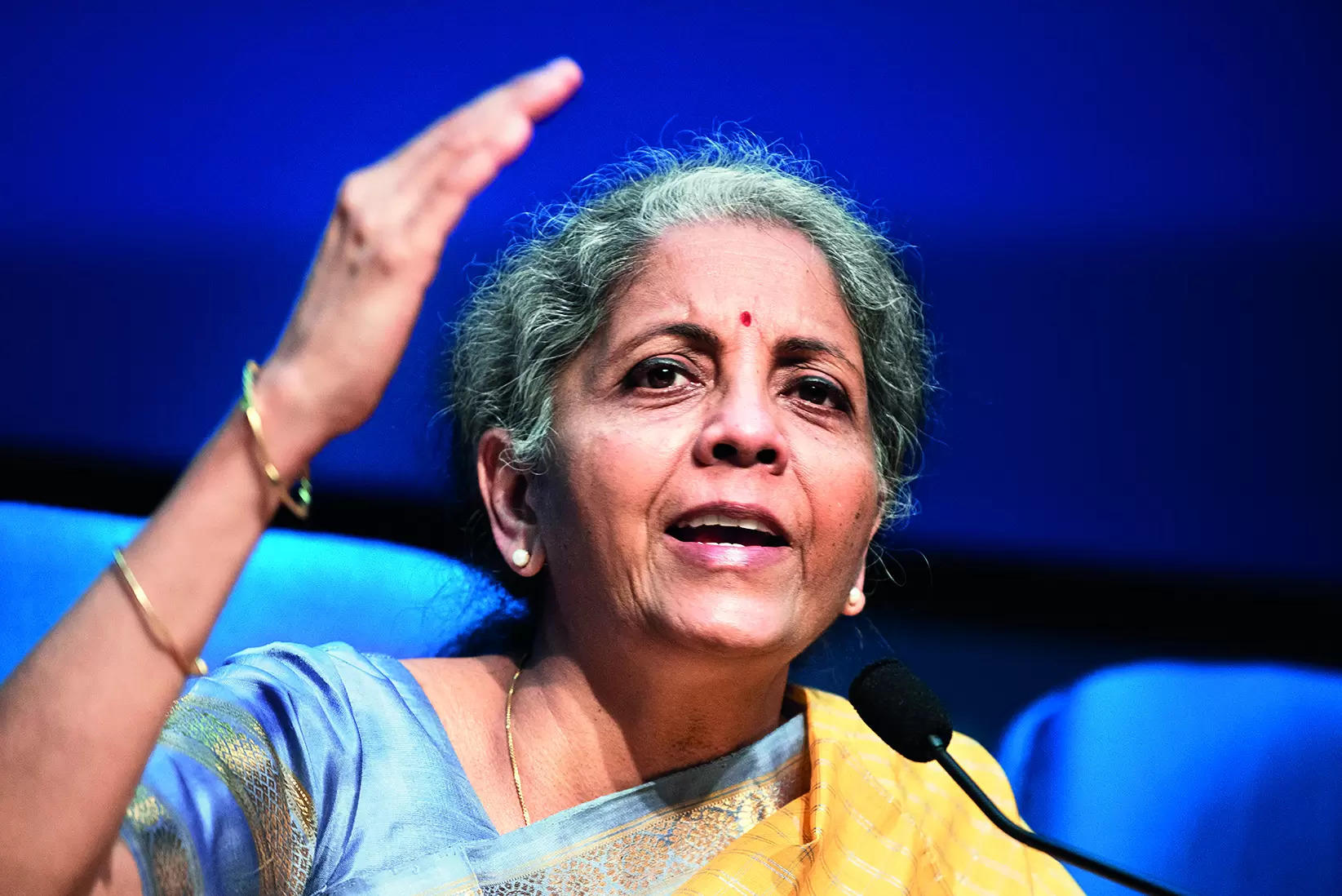 Finance Minister Nirmala Sitharaman: Re Much less Unstable Than Different Currencies: Fm | Mumbai Information