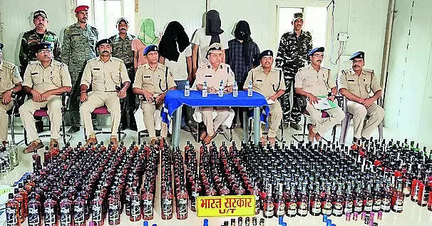 Three held with drugs and illicit liqour