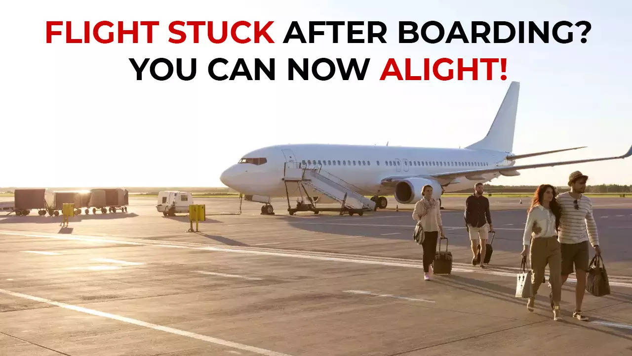 Flight delayed after boarding? New rule offers big relief to flyers stuck inside aircraft