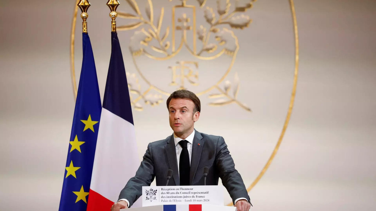 French President Emmanuel Macron (Reuters file photo)