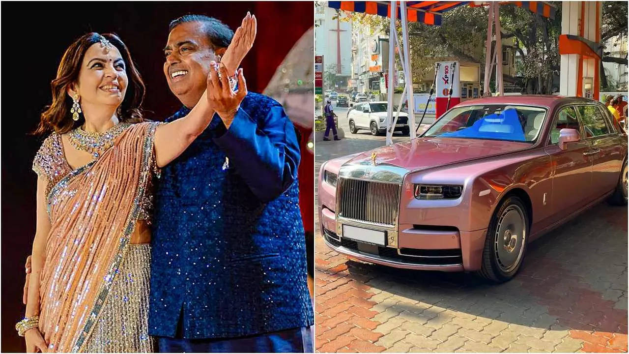 Mukesh Ambani’s luxurious automobile assortment expands with Nita Ambani’s customised pink Rolls-Royce Phantom VIII value Rs 12 crore | Hindi Film Information