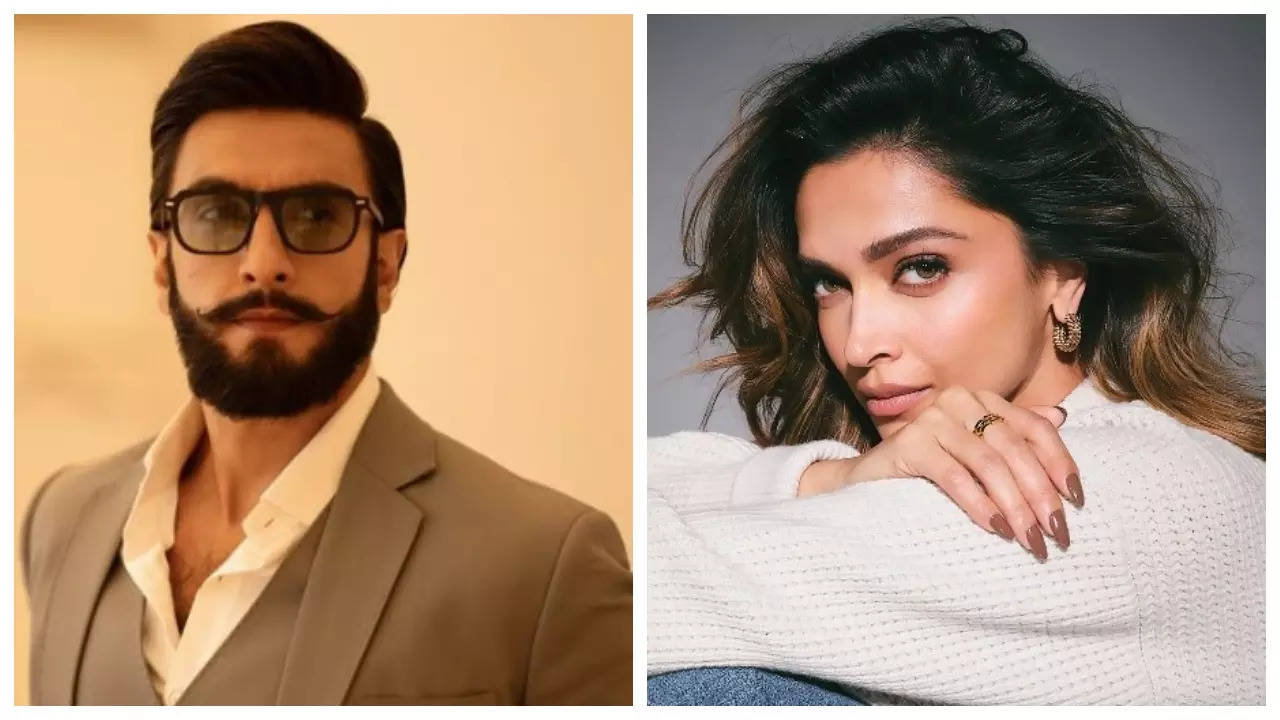 Deepika Padukone drools as Ranveer Singh sports activities a handlebar moustache in a swimsuit – See pictures |
