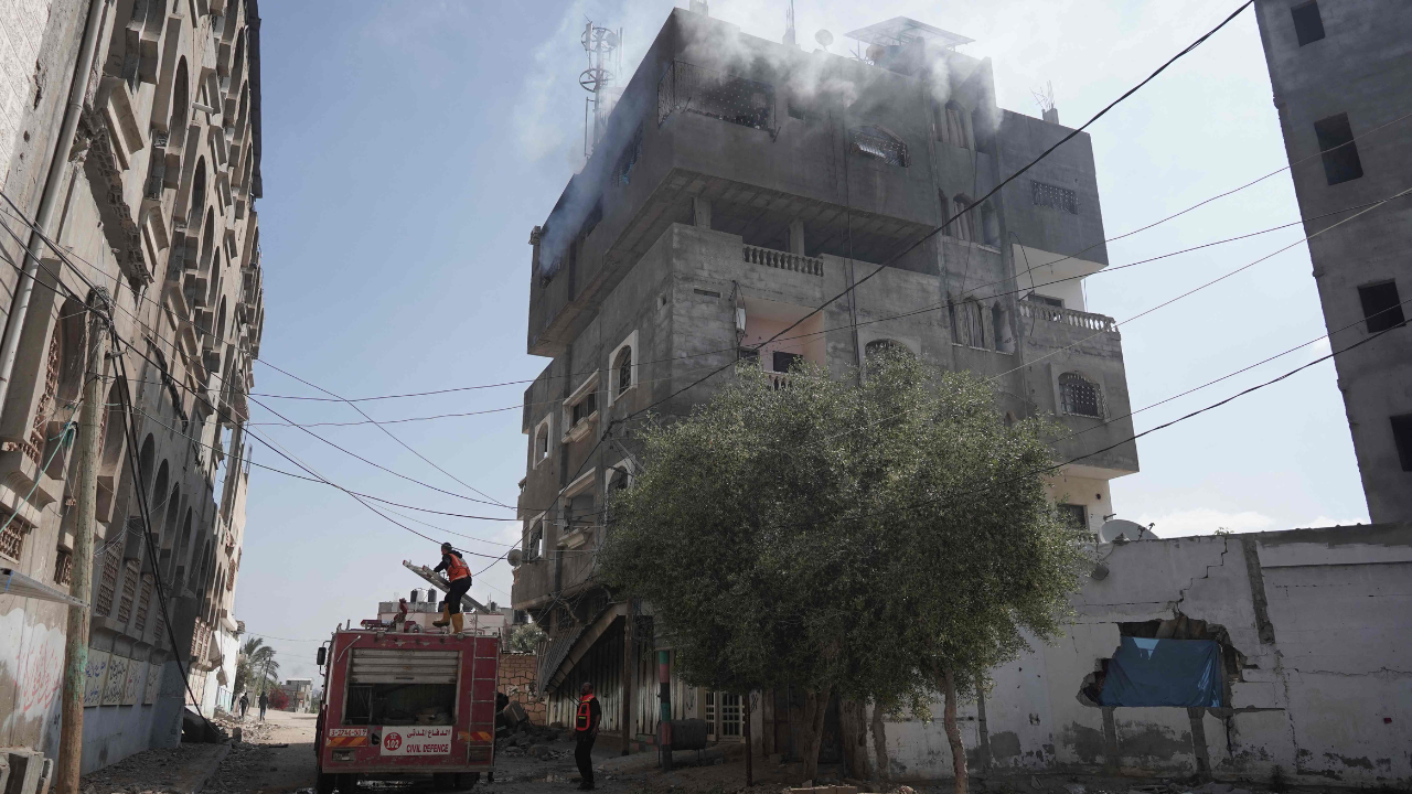 Israel pounds Gaza as Iran attack threat puts region on edge