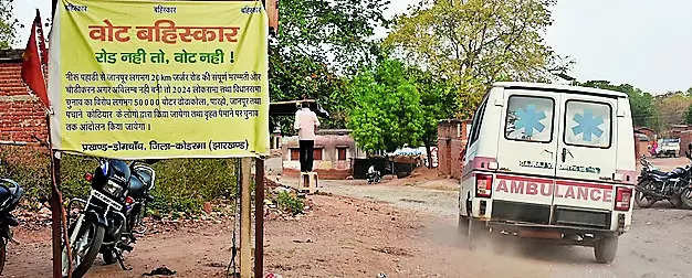 Koderma villages to boycott polls over poor road condition