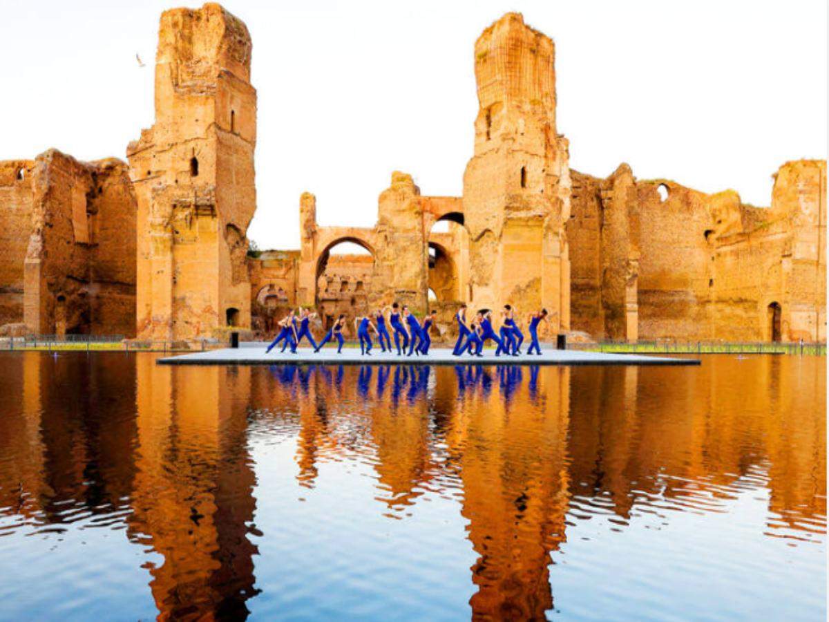 After 1000 years, water returns to Rome’s famed Baths of Caracalla!