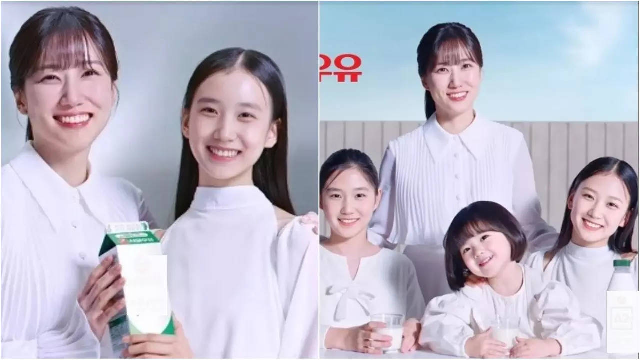 Park Eun Bin poses with AI-generated little one fashions in TV commercial, stirring debate
