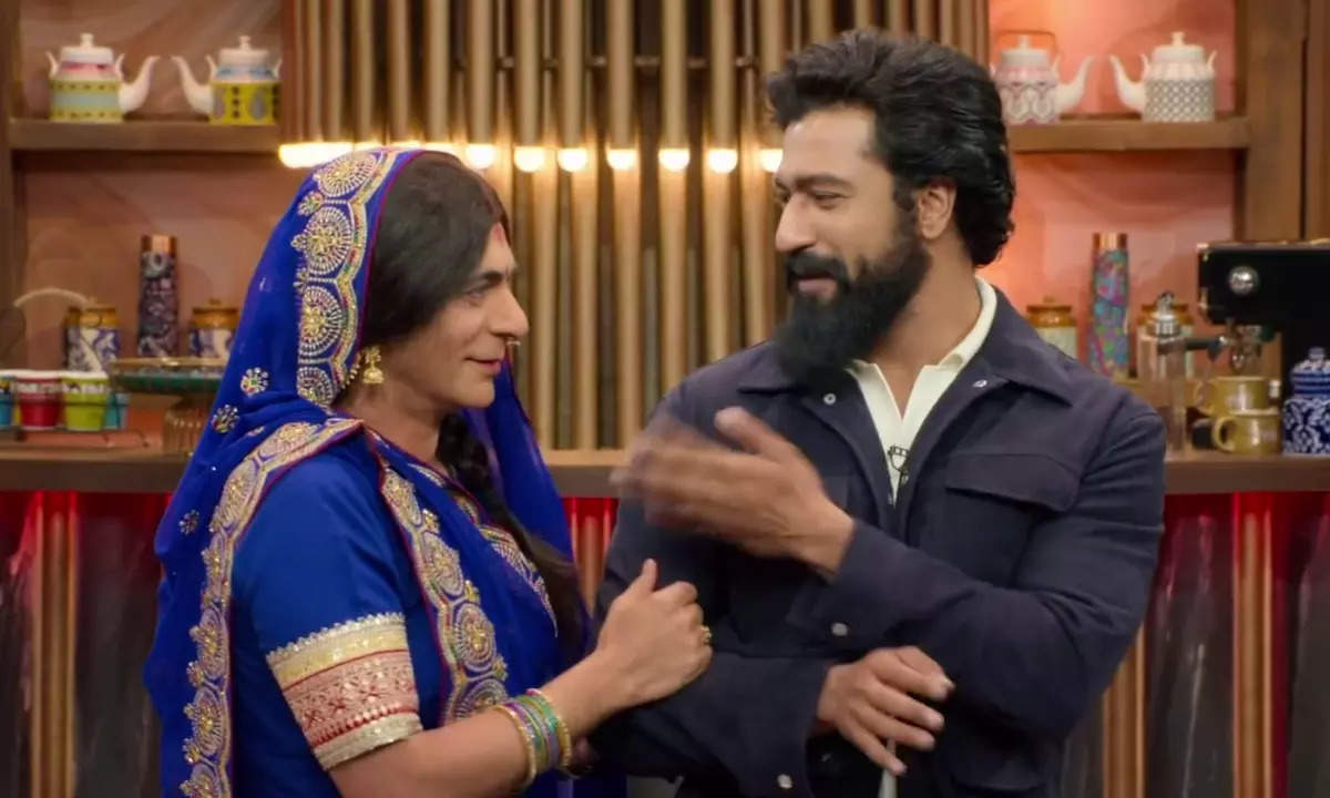 The Great Indian Kapil Show: Sunil Grover aka Dafli calls Vicky Kaushal her pati; the latter wittily reacts ‘hum bhai-behen hai’
