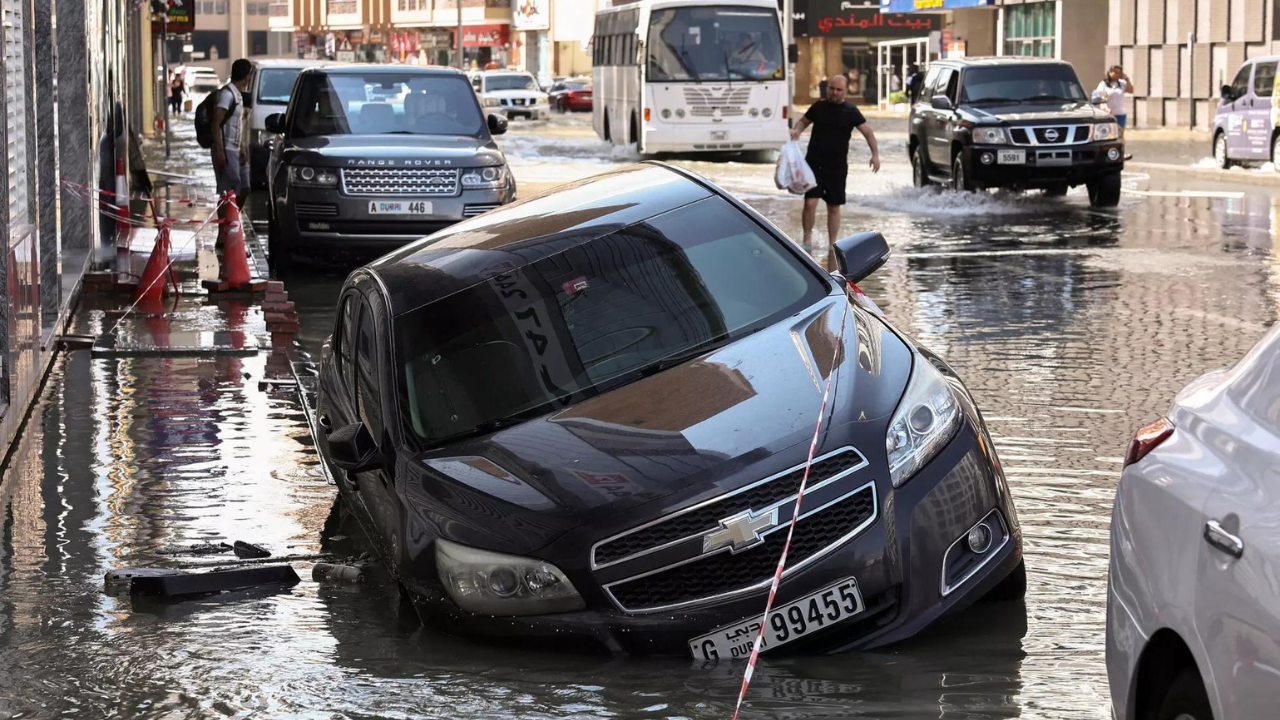 Chaos in Dubai after UAE's record rains