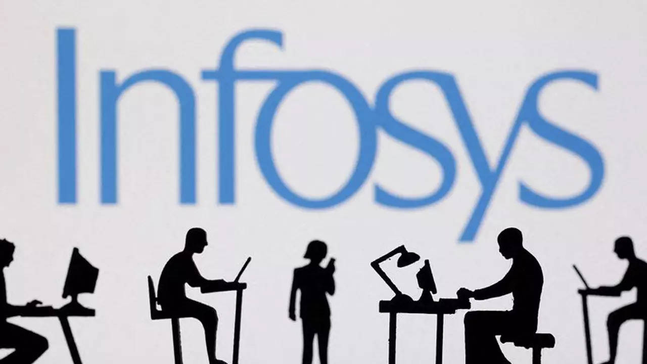 India's Infosys falls as annual revenue outlook disappoints