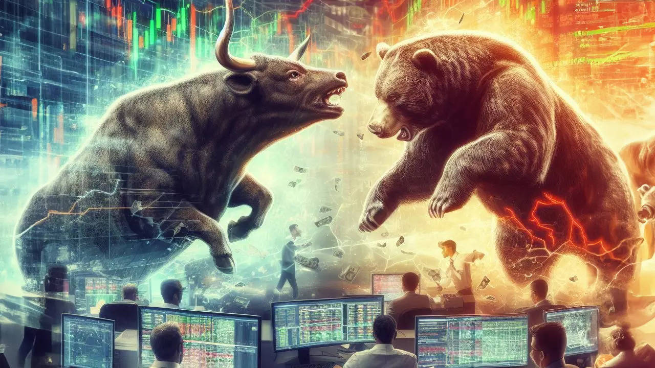 Stock market crash today: BSE Sensex plunges 600 points to below 72,000 level; Nifty50 around 21,800 as bear attack continues