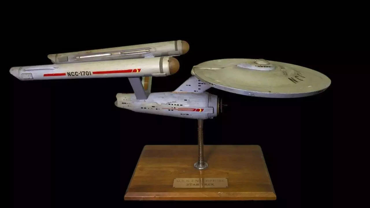 Lost for decades, original USS Enterprise model from 'Star Trek' back 'home'