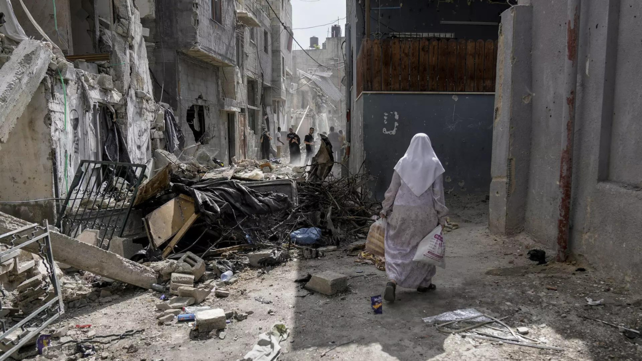Israeli strikes on Gaza city of Rafah kill 22, mostly kids