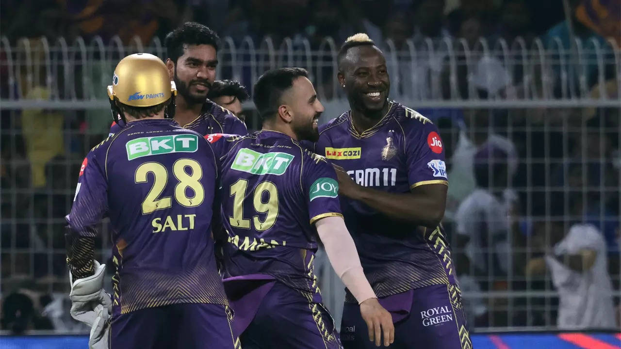 Watch: KKR celebrate thrilling win over RCB by...