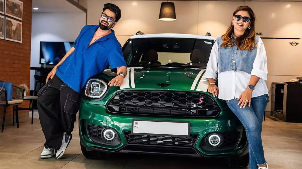 Maniesh Paul buys a swanky new car worth Rs 50 lakhs; poses with his expensive purchase