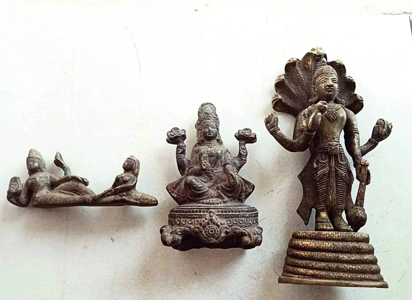 Doc digs plot for borewell, finds ‘400-yr-old’ idols
