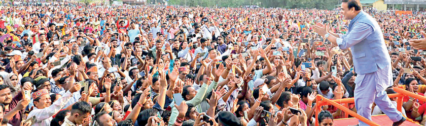 High-pitch campaign for 2nd bout of polls in Assam ends with a bang