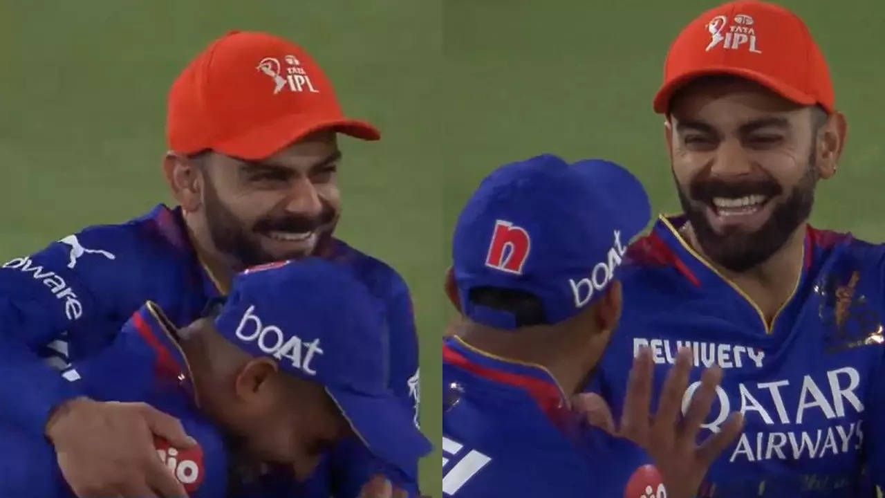 Watch: Kohli's priceless laughter as RCB get back to winning ways
