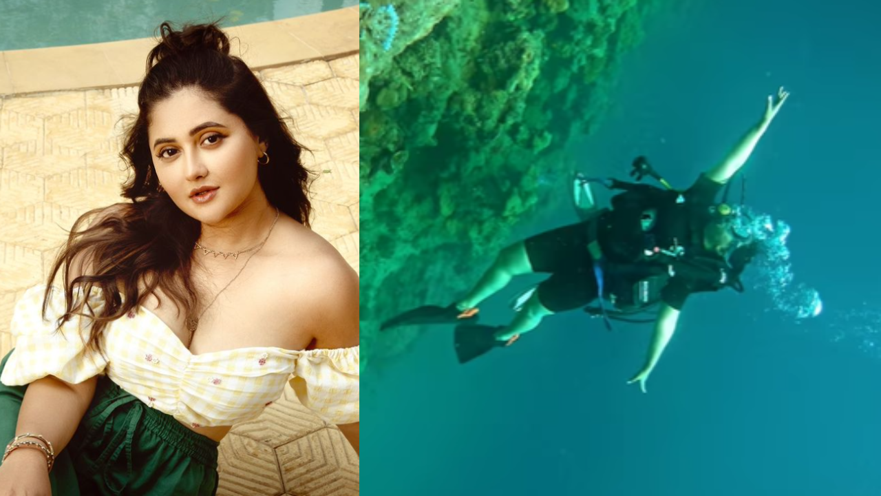 Bigg Boss 13's Rashami Desai gives a mesmerizing glimpse of her scuba diving adventures; calls it a tribute to mother earth
