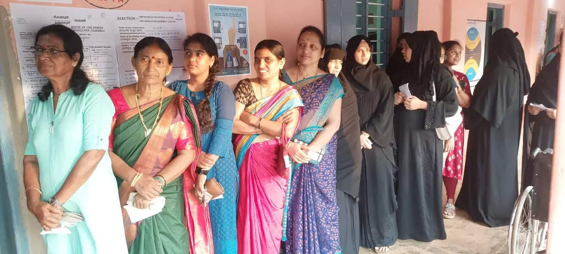 Lok Sabha elections: High voter turnout in Coastal Karnataka