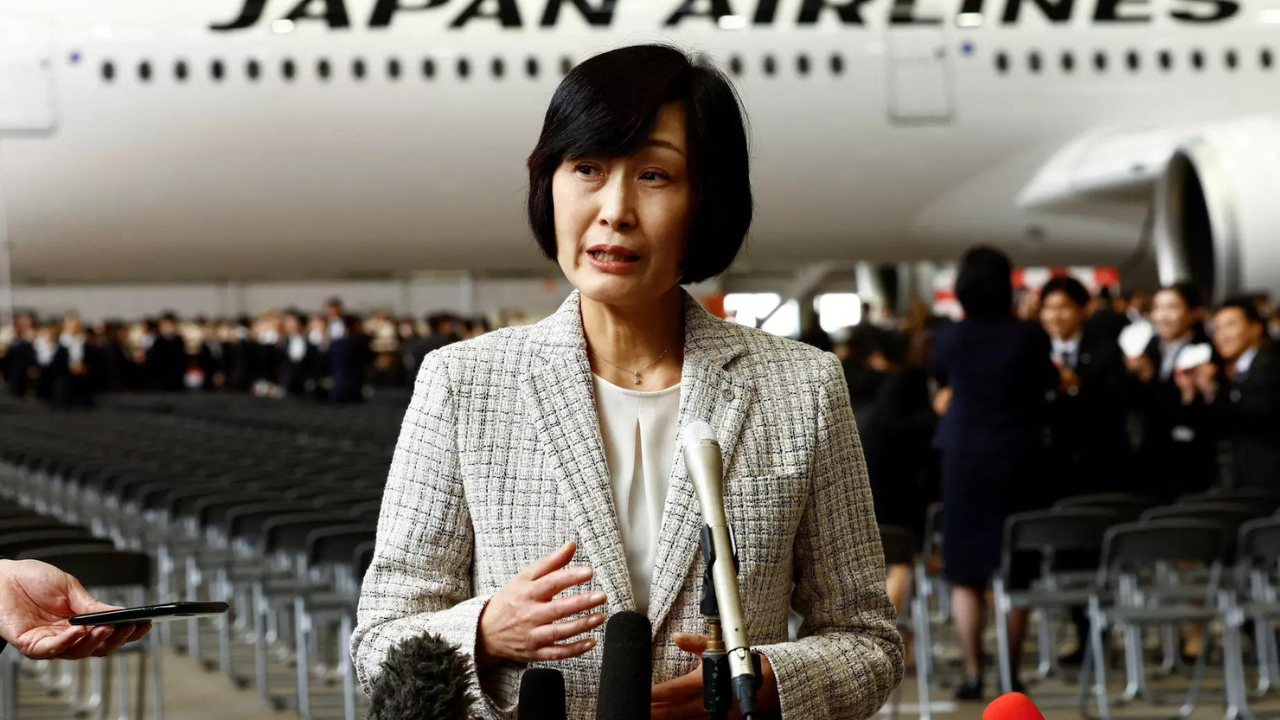 Newly-appointed President of Japan Airlines Co. Mitsuko Tottori (Reuters file photo)