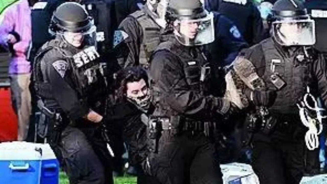 Crackdown on pro-Palestinian protests at 4 colleges in US leads to 200+ arrests
