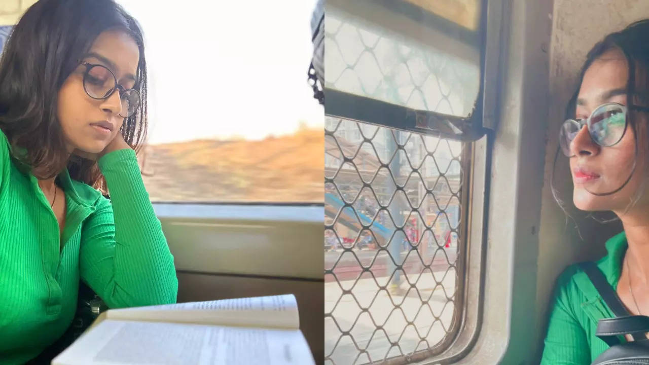 Actress Manisha Saxena travels from Mumbai to Pune by train, calls it a 'fun and exciting experience'