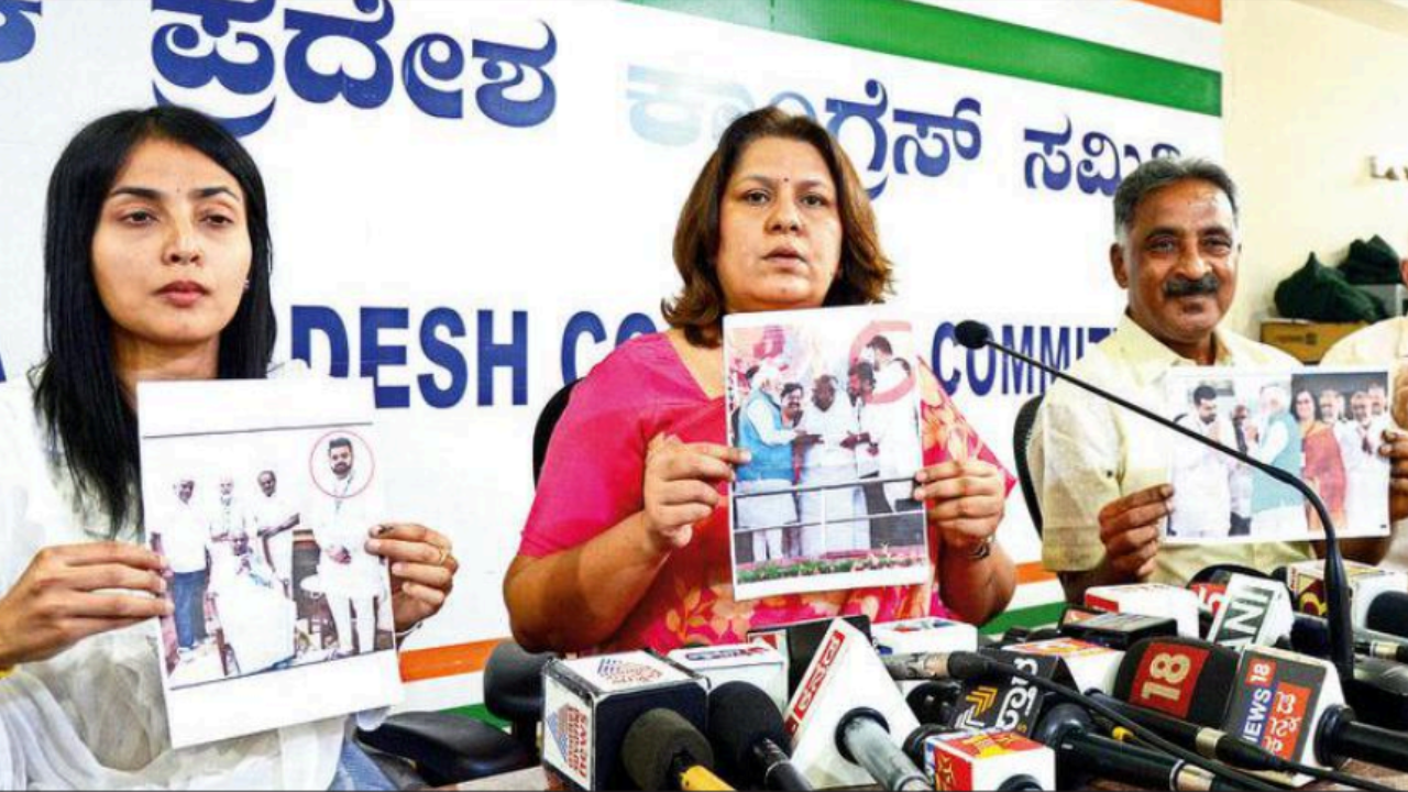 Karnataka CM Siddaramaiah says Gowda sent Prajwal away, Shah blames state government