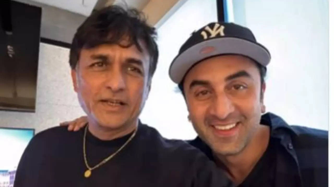 Ranbir Kapoor’s co-star from ‘Ramayana’, Ajinkya Deo drops a selfie with him, shares his excitement for this magnum opus | Hindi Movie News