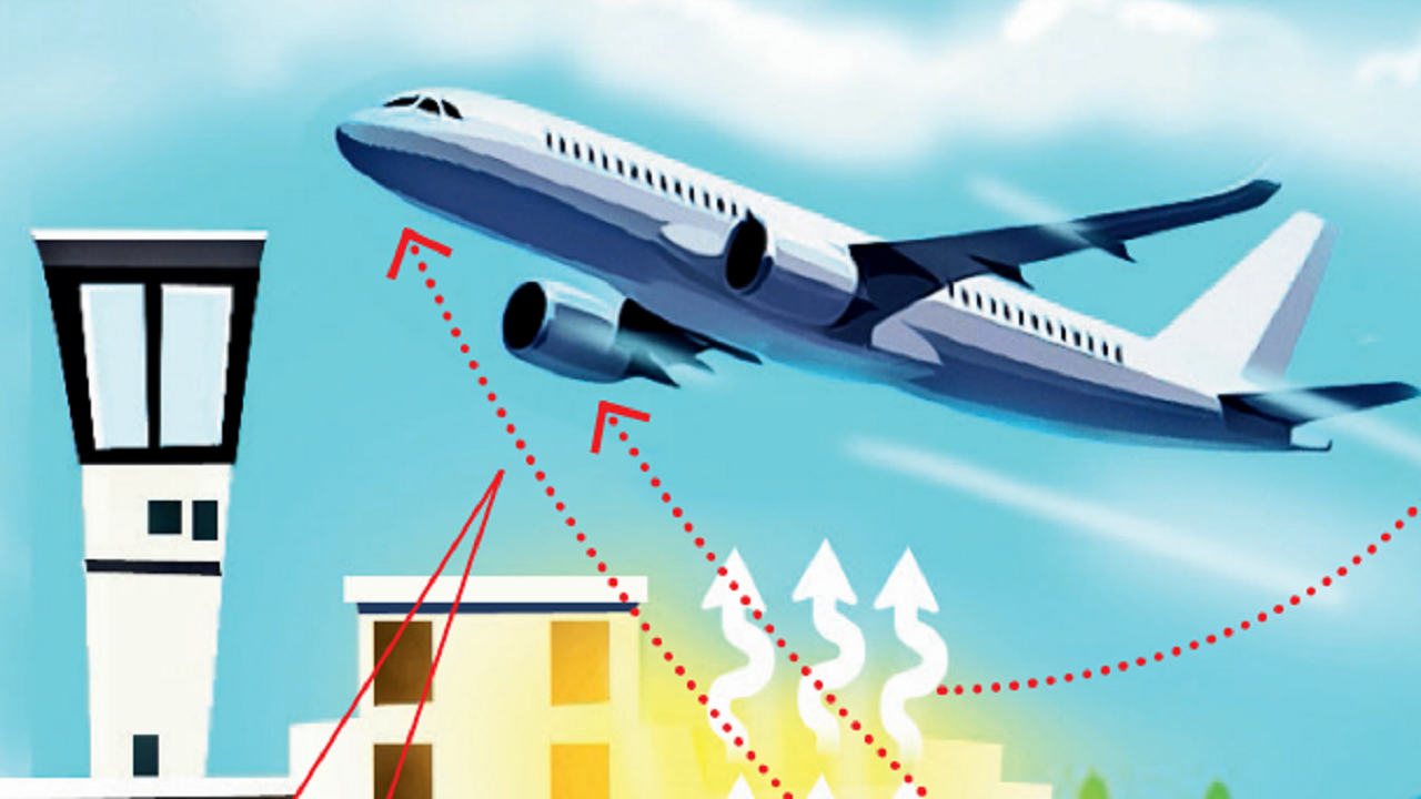How hot weather affects flight landings and take-offs