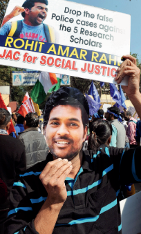 Report full of lies, says Rohith Vemula's brother