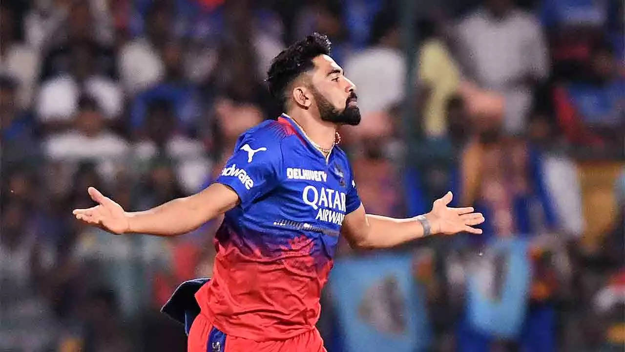 Siraj's good show for RCB a shot in the arm for Team India