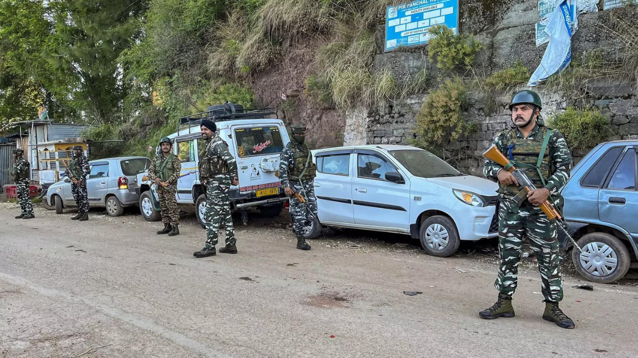 Search on after terrorist attack kills IAF Corporal in J&K