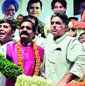 A shot in Congress’ arm as key BJP leader joins its fold