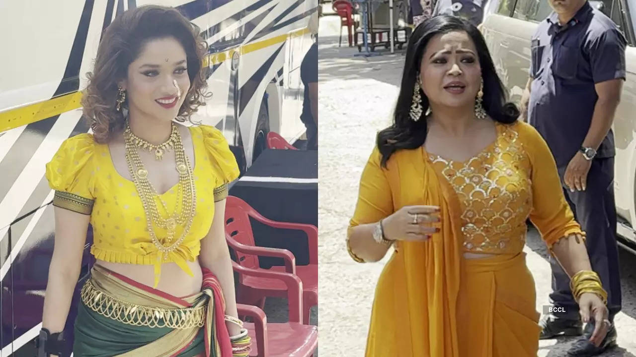 Ankita Lokhande and Bharti Singh pay tribute to Madhuri Dixit on Dance Deewane 4