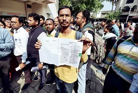 Youths take poll promises on paper leaks with pinch of salt