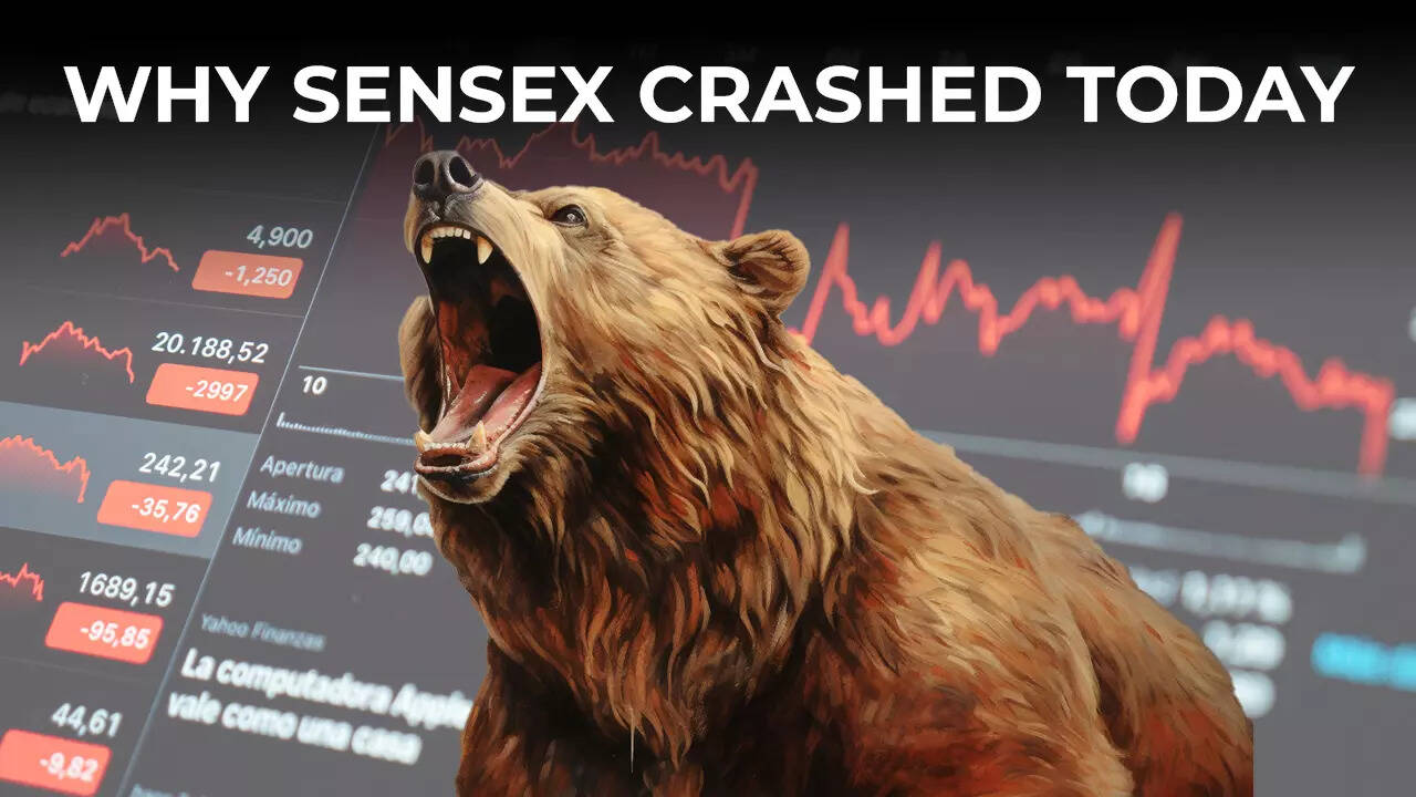 Why BSE Sensex crashed over 1000 points: 5 reasons