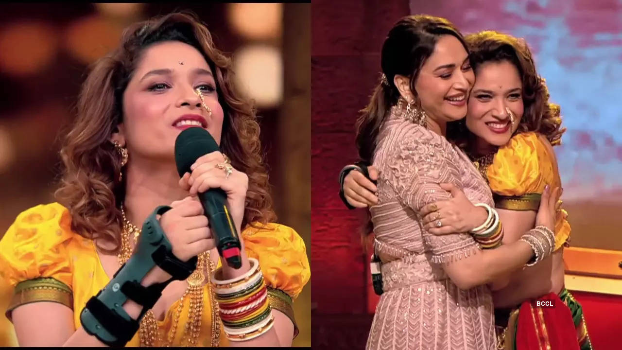 Dance Deewane 4: Watch Ankita Lokhande dance with her fractured hand as she recreates Madhuri Dixit’s iconic dance number