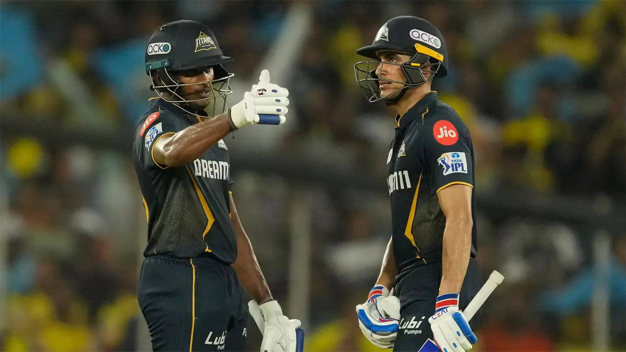 Sai, Gill first opening pair to score hundreds together in IPL