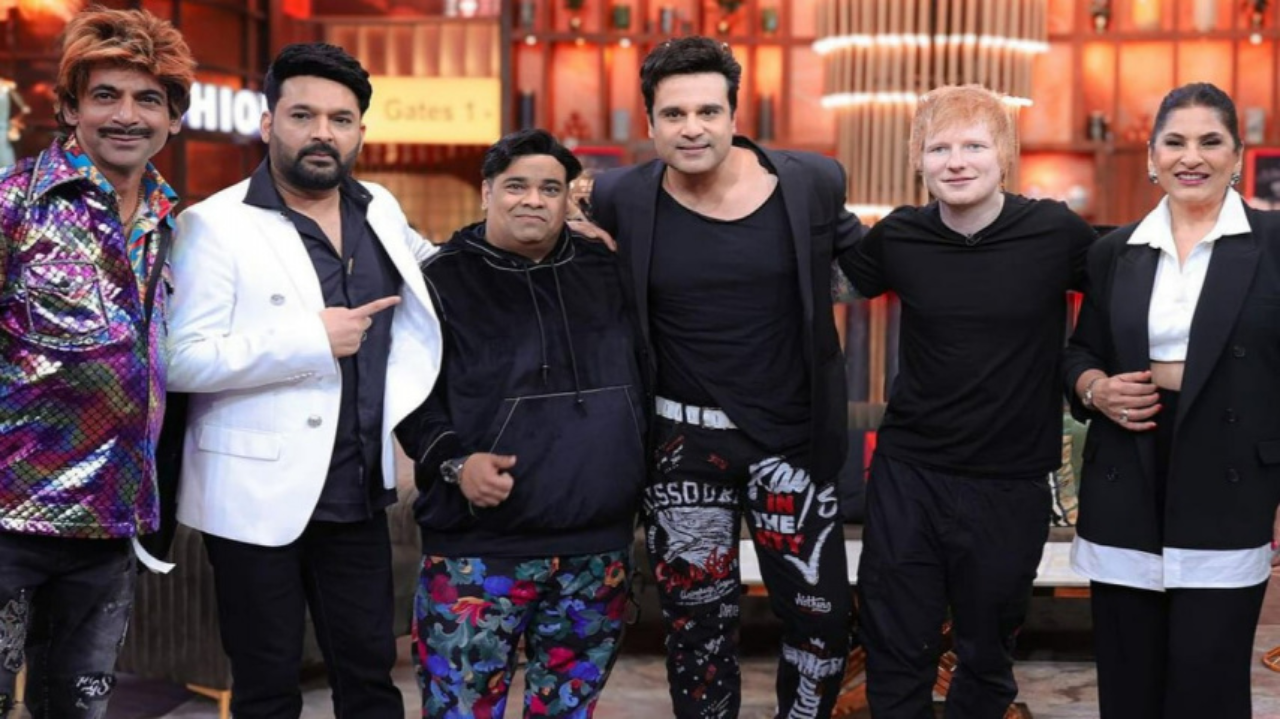 The Great Indian Kapil Show: International singer Ed Sheeran to feature this weekend; Krushna Abhishek drops BTS clicks