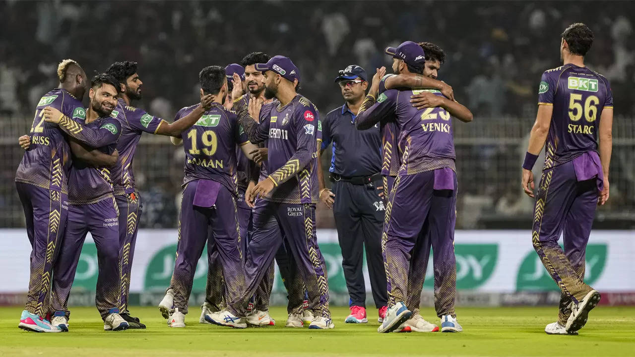 KKR secure top spot on points table for first time in IPL history