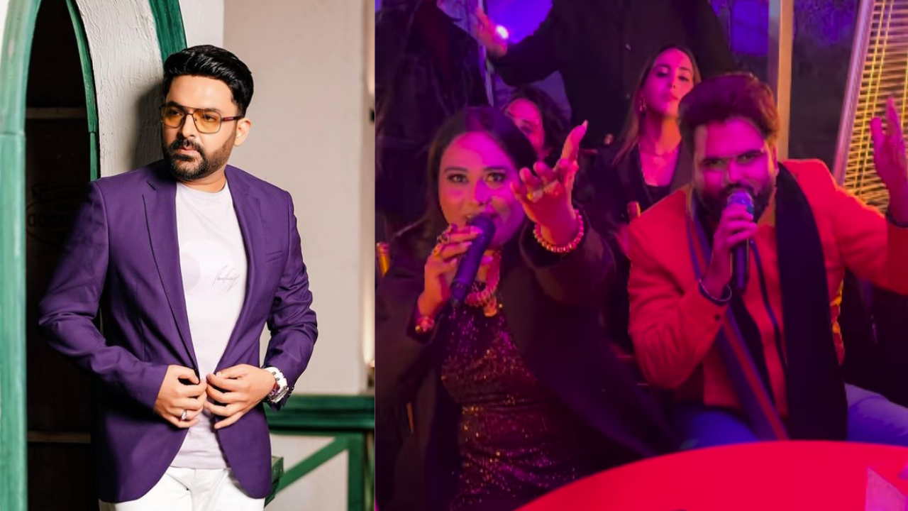 Kapil Sharma drops a video partying with Bigg Boss 15's Afsana Khan; writes 'A normal Punjabi party n these two wonderful artists'